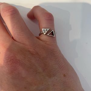 Satya sterling silver truth ring